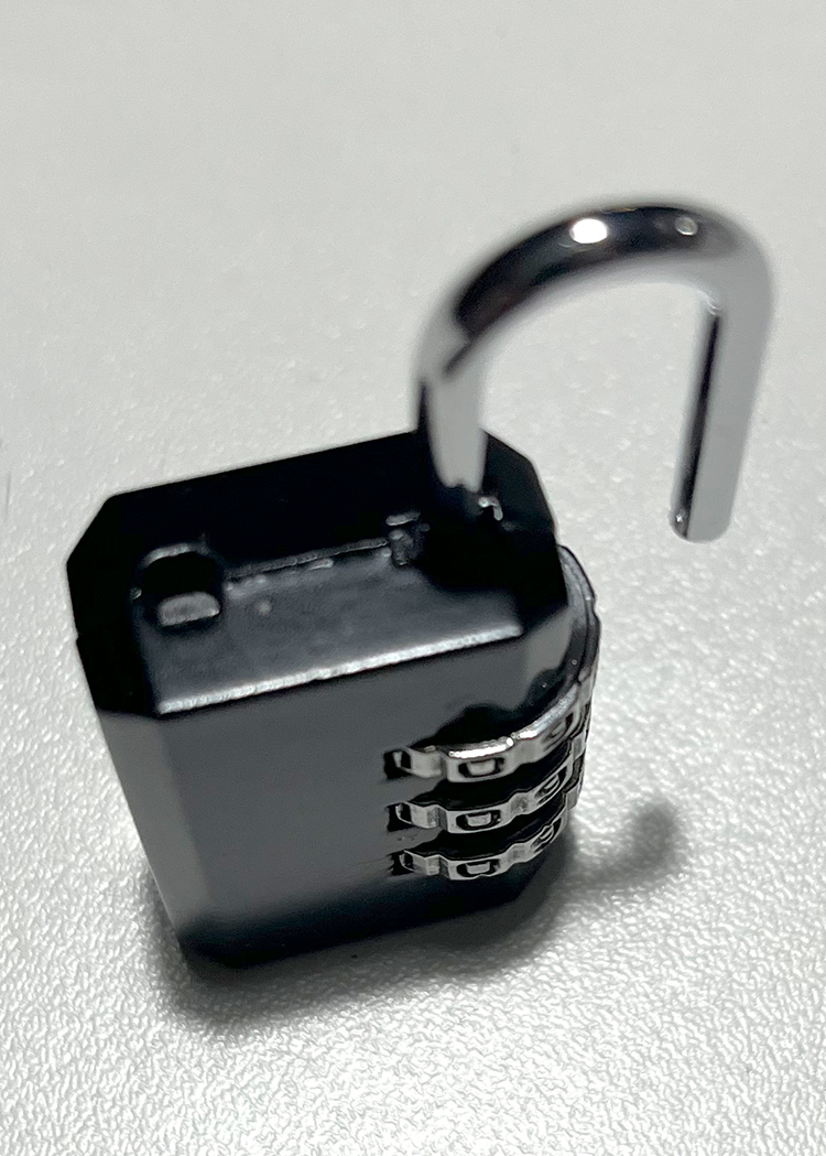 Mini Zahlenschloss 2