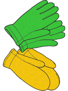 Fleece Handschuhe 2