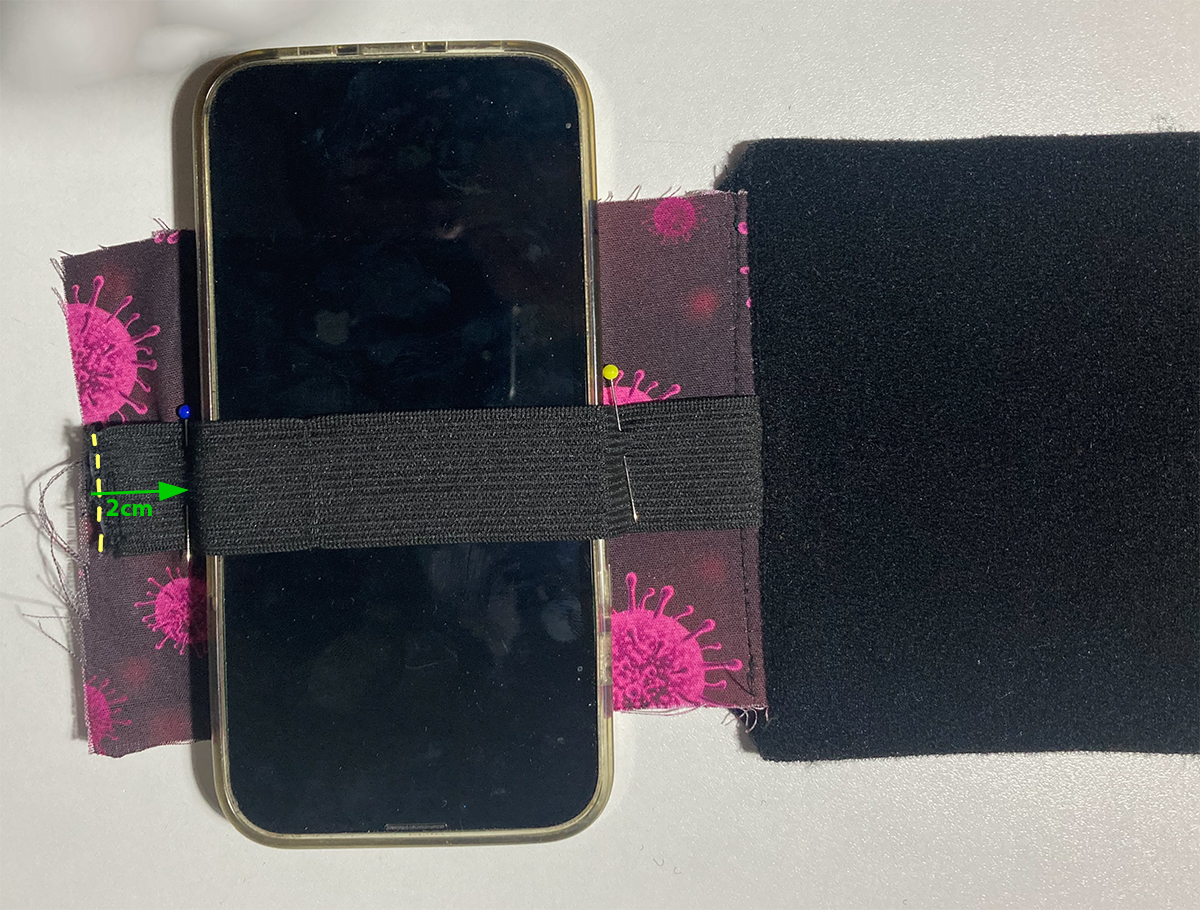 Gummiband abmessen
