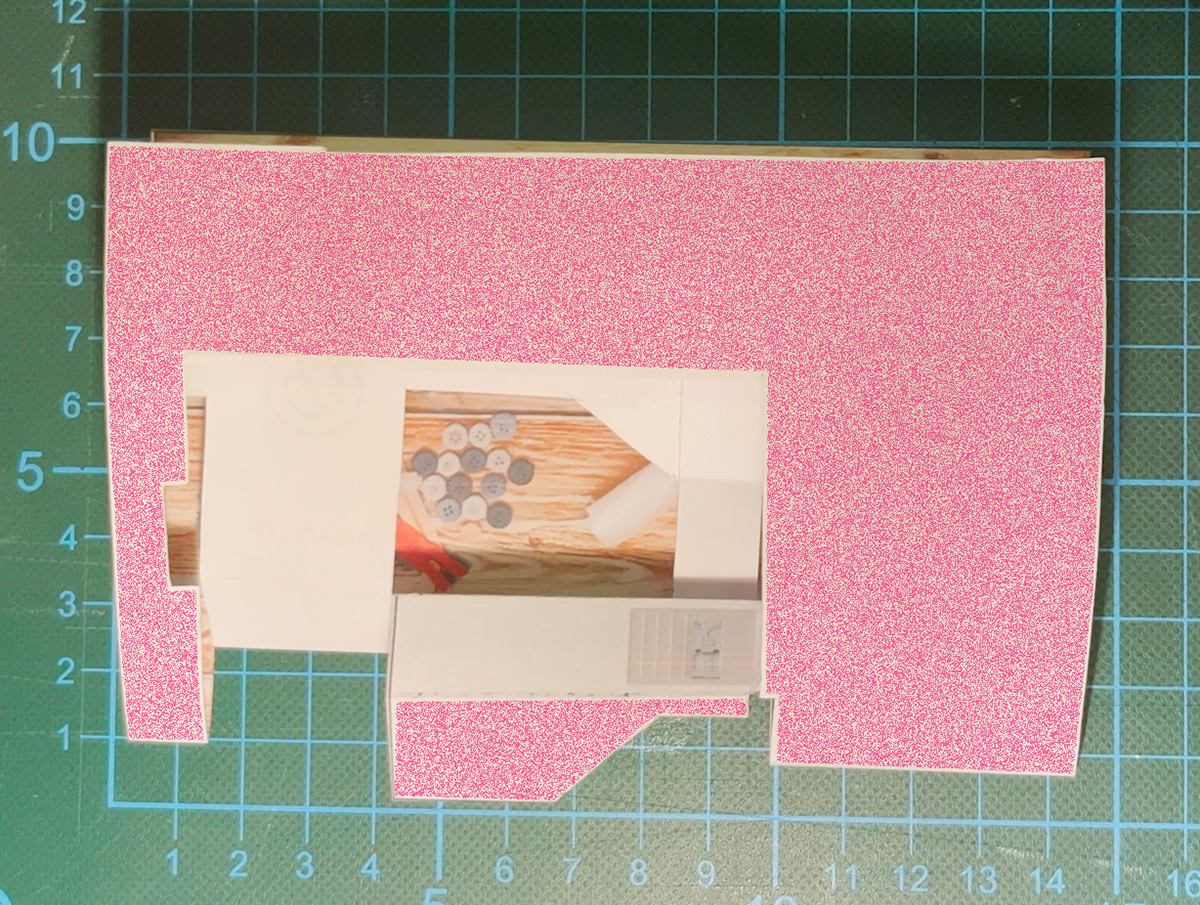 Gutscheinkarte ausschneiden